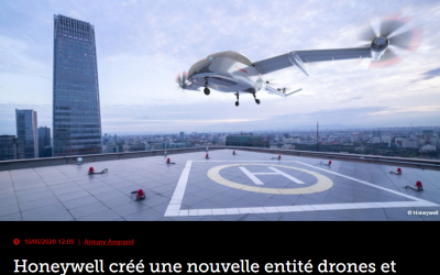 Honeywell créé une nouvelle entité drones et mobilité aérienne urbaine