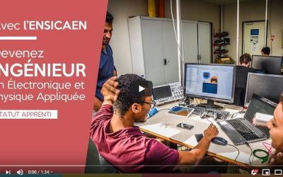 ENSICAEN : vidéos des formations et présentation des projets