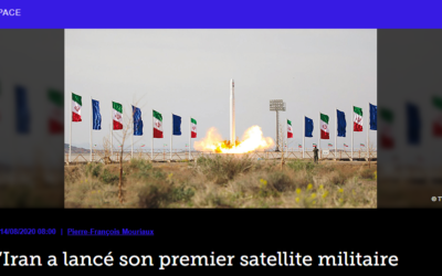 L’Iran a lancé son premier satellite militaire