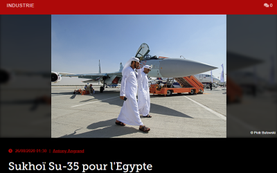 Sukhoï Su-35 pour l’Egypte