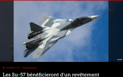 Les Su-57 bénéficieront d’un revêtement polymère spécial