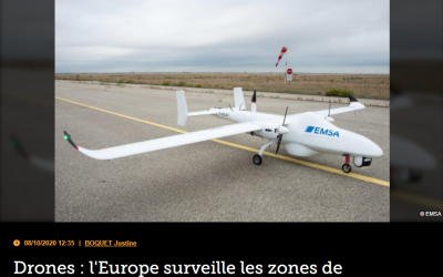 Drones : l’Europe surveille les zones de souveraineté françaises