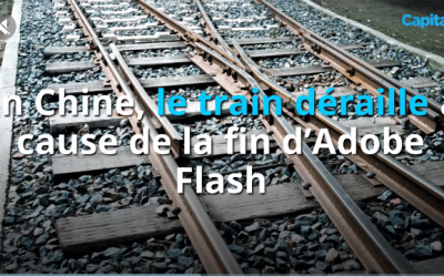 En Chine, le train déraille à cause de la fin d’Adobe Flash – Capital.fr