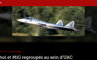 Sukhoi et MiG regroupés au sein d’UAC