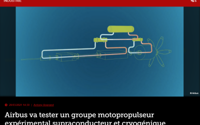 Airbus va tester un groupe motopropulseur expérimental supraconducteur et cryogénique