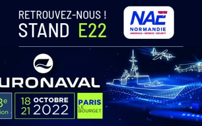 EURONAVAL 2022 : NAE met le cap sur la défense navale du 18 au 21 octobre à Paris Le Bourget – Stand E22