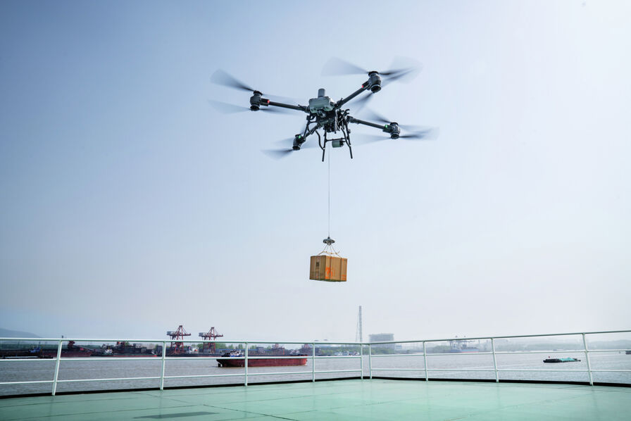Le fabricant de drones chinois DJI lance son premier engin dédié à la livraison