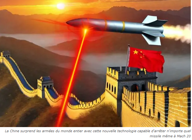 La Chine surprend les armées du monde entier avec cette nouvelle technologie capable d’arrêter n’importe quel missile même à Mach 20