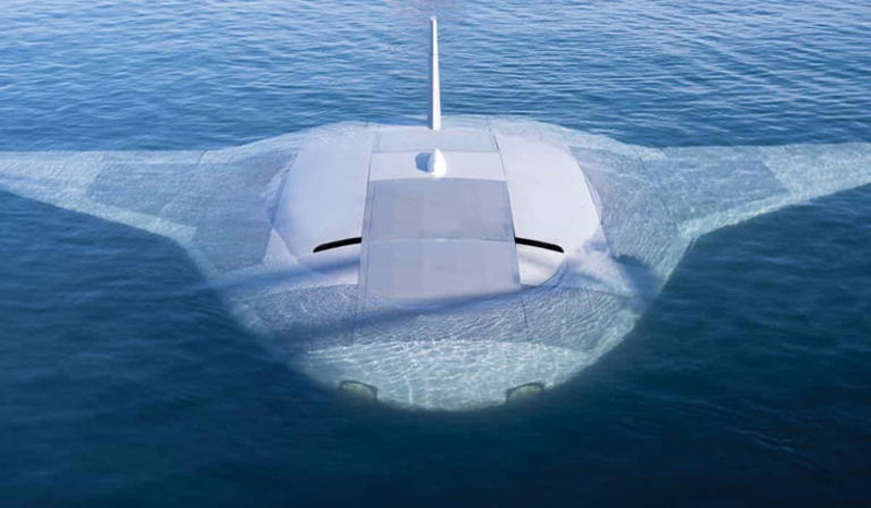 Un drone aquatique top secret repéré sur Google Maps