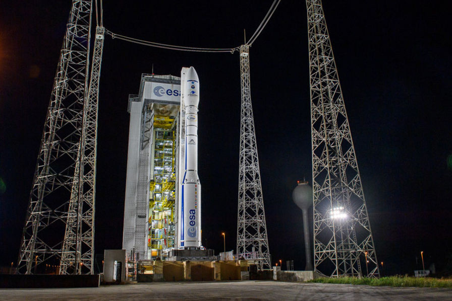 Le décollage de la fusée Vega retardé de 24H00