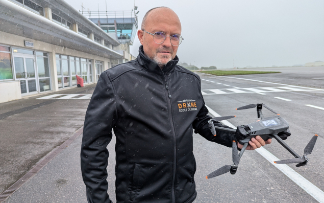 Lannion veut devenir la référence drones des aéroports bretons