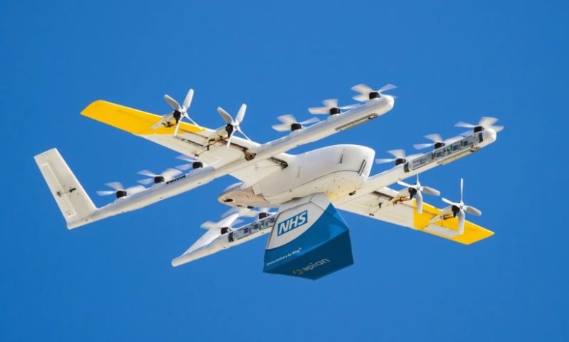 Drone delivery of blood samples debuts in London