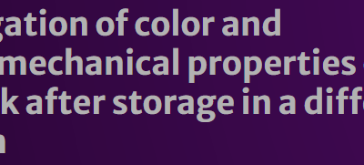 Investigation of color and physicomechanical properties of PEEK and PEKK after storage in different media