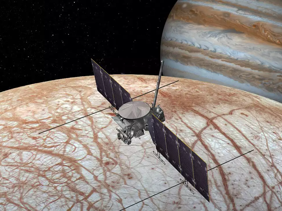 Une sonde en quête d’un océan sous la glace d’une lune de Jupiter