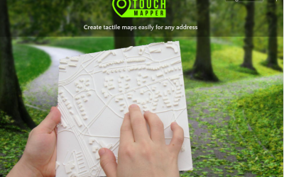 Une application gratuite pour réaliser des cartes tactiles par impression 3D