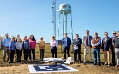 Drone Medications Delivery Demo Across the Chesapeake Bay