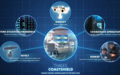 Thales présente CoastShield, un système de surveillance des côtes permettant aux nations d’assurer la protection de leurs côtes et la sécurité de leurs opérations maritimes