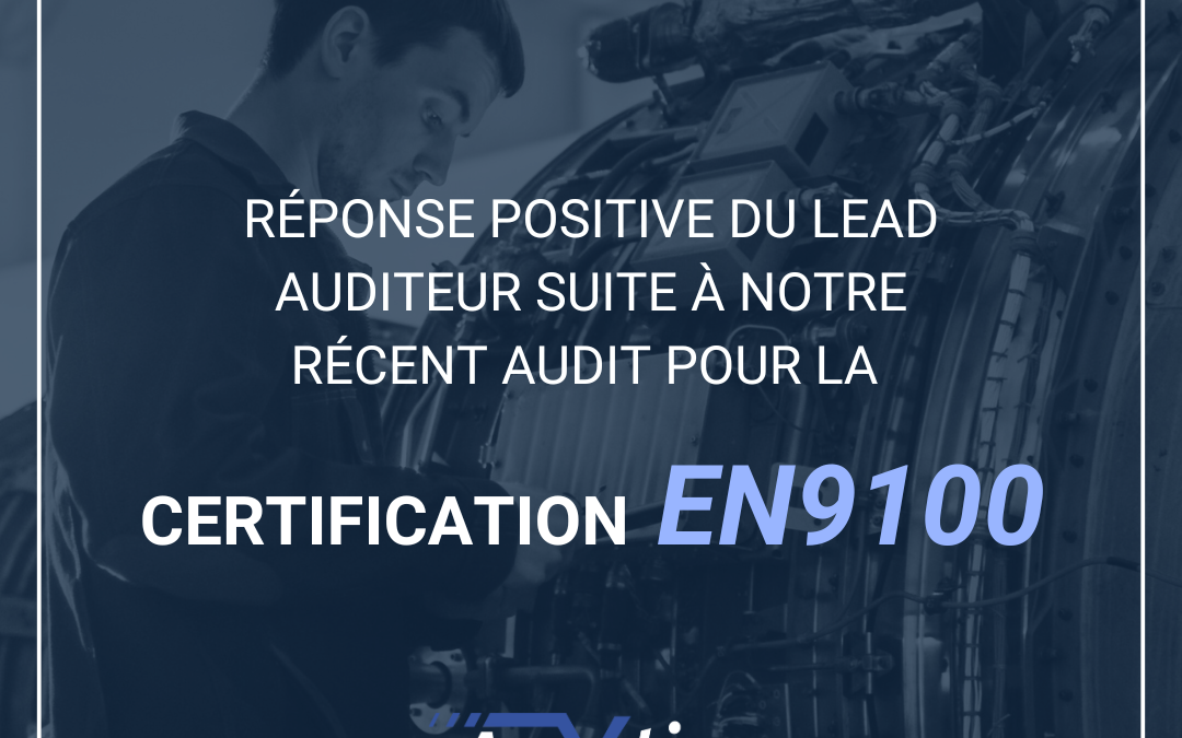 AEXTIS obtient la certification EN9100