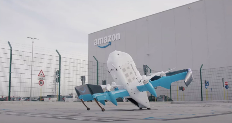 Amazon réussit sa première livraison par drone en Italie